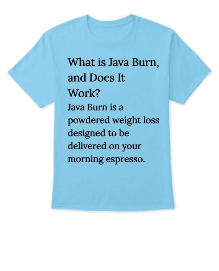 Java Burn Benefits, Price and Side Effect  - Front