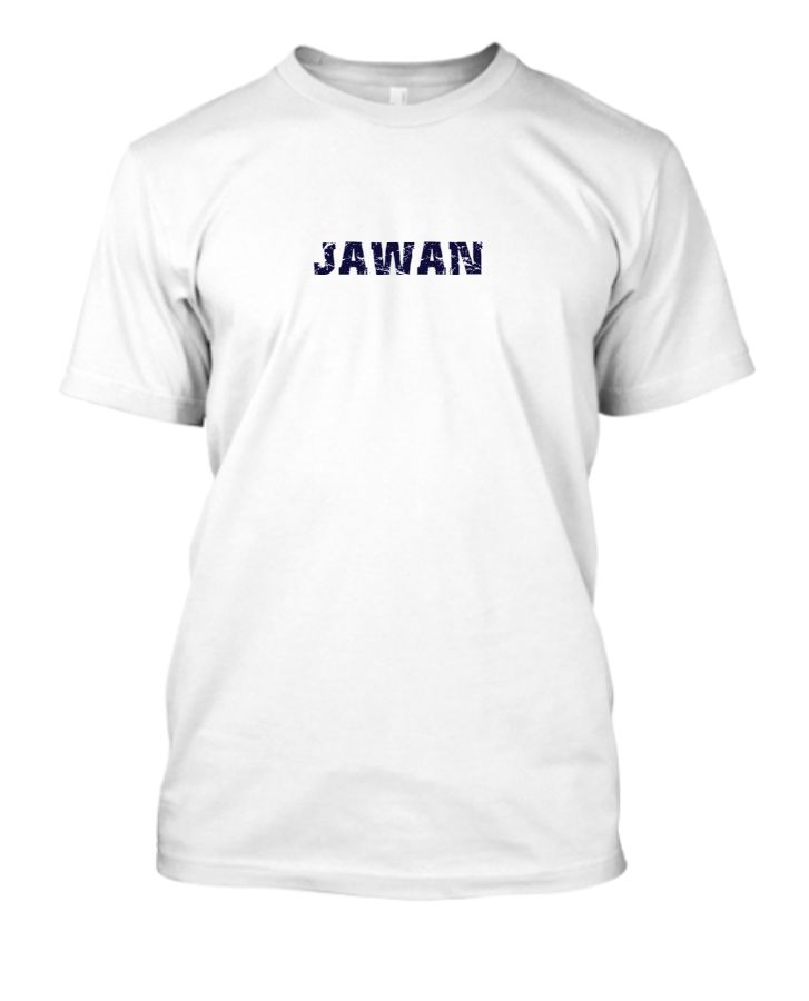 Jawan Font Tshirt - Front