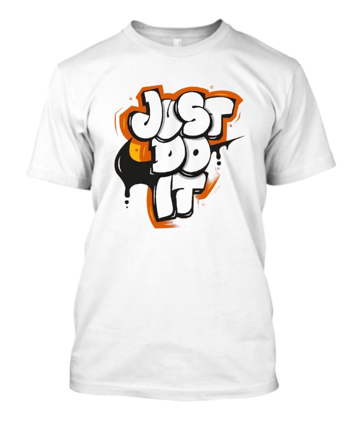 Just Do It Design T-shirt - Front