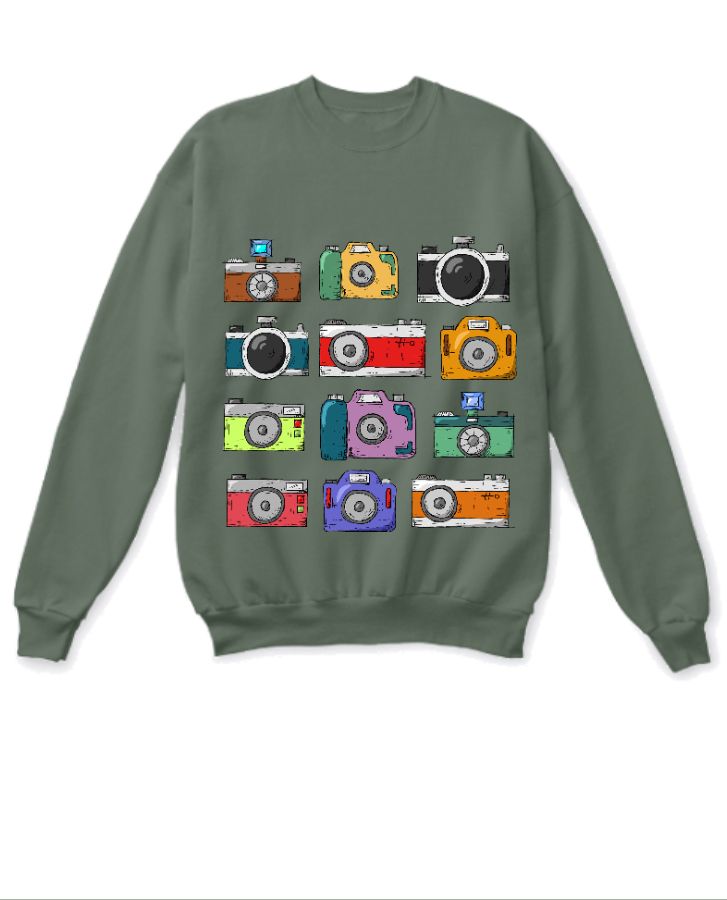 Just click !! sweatshirt - Front