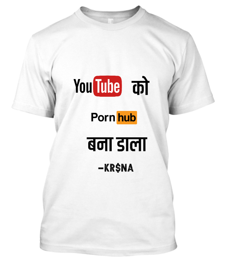 KR$NS v/s Muhfaad T Shirt #3 KR$NA Bars - Front