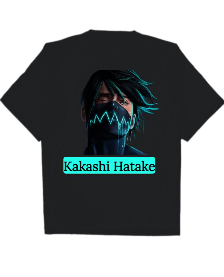 Kakashi Hatake Oversized T-Shirt - Front