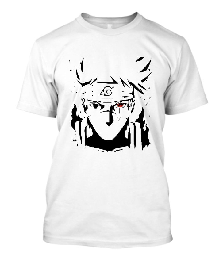 Kakashi Hatake Naruto-Tshirt design - Front