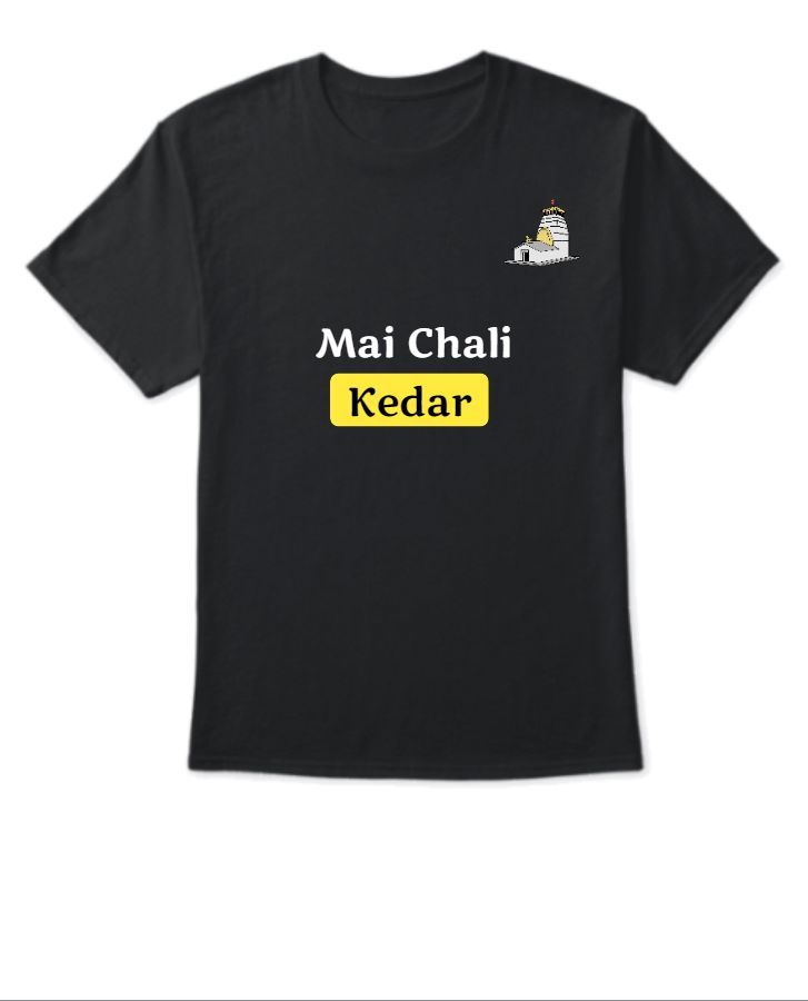 Kedarnath Slogan T-shirt (Girls) - Front