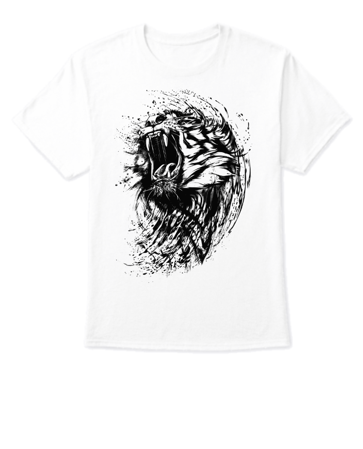 Kethan-20, tshirrt with animal logo - Front