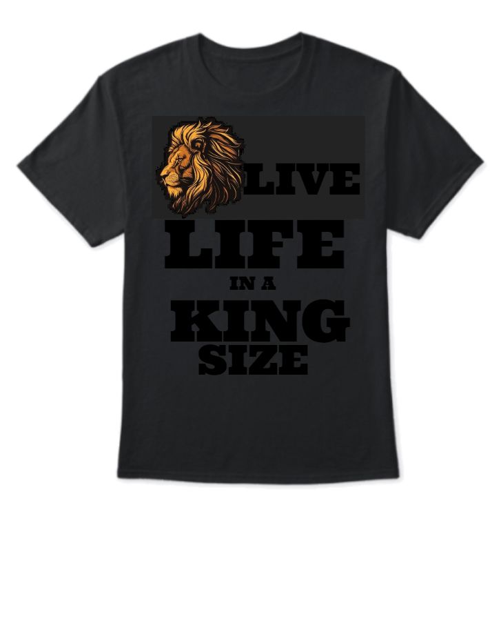 Kethan-20,motivational quote tshirrt with animal logo - Front