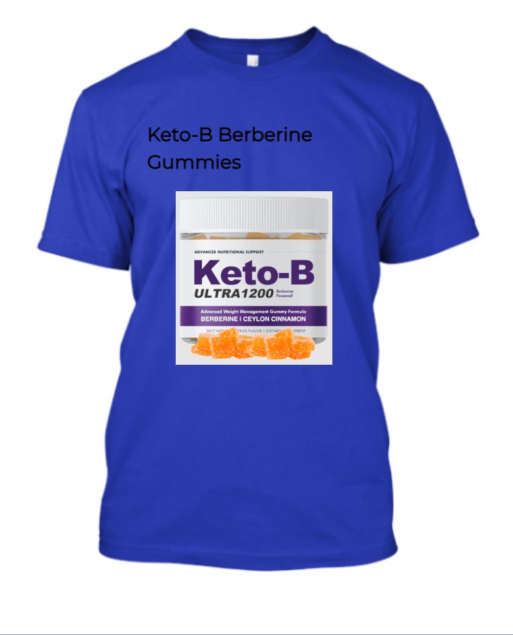 Keto-B Berberine Gummies: Natural Support for Blood Sugar Levels - Front