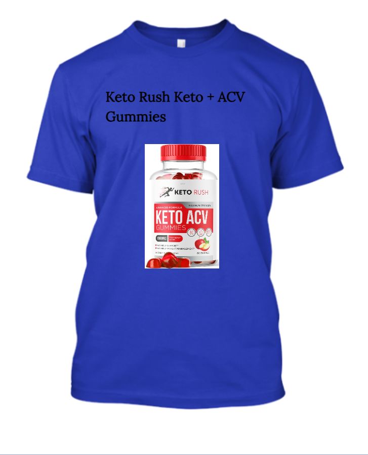 Keto Rush Keto + ACV Gummies: Support Your Weight Loss Goals - Front