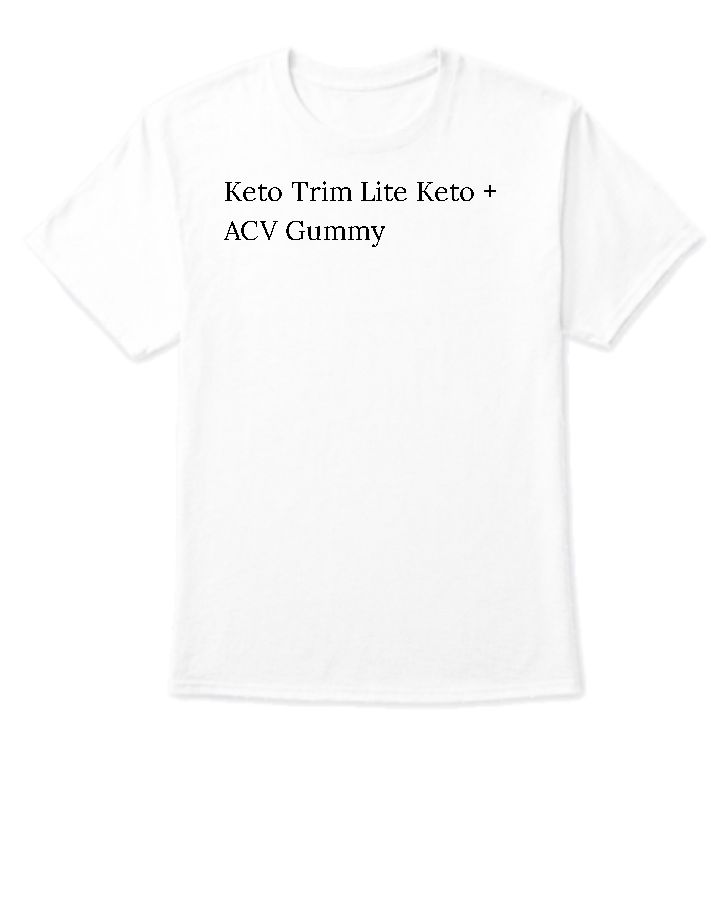 Keto Trim Lite Keto + ACV Gummy - Front