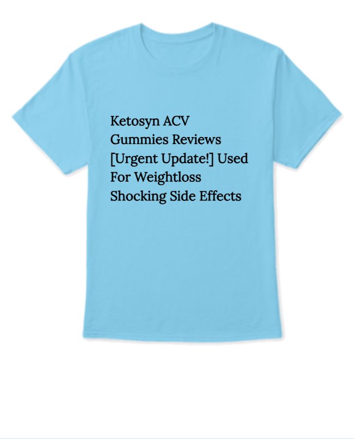 Ketosyn ACV Gummies (official Price Reveal) Legit Price! Do Not Buy Until Knowing This! - Front