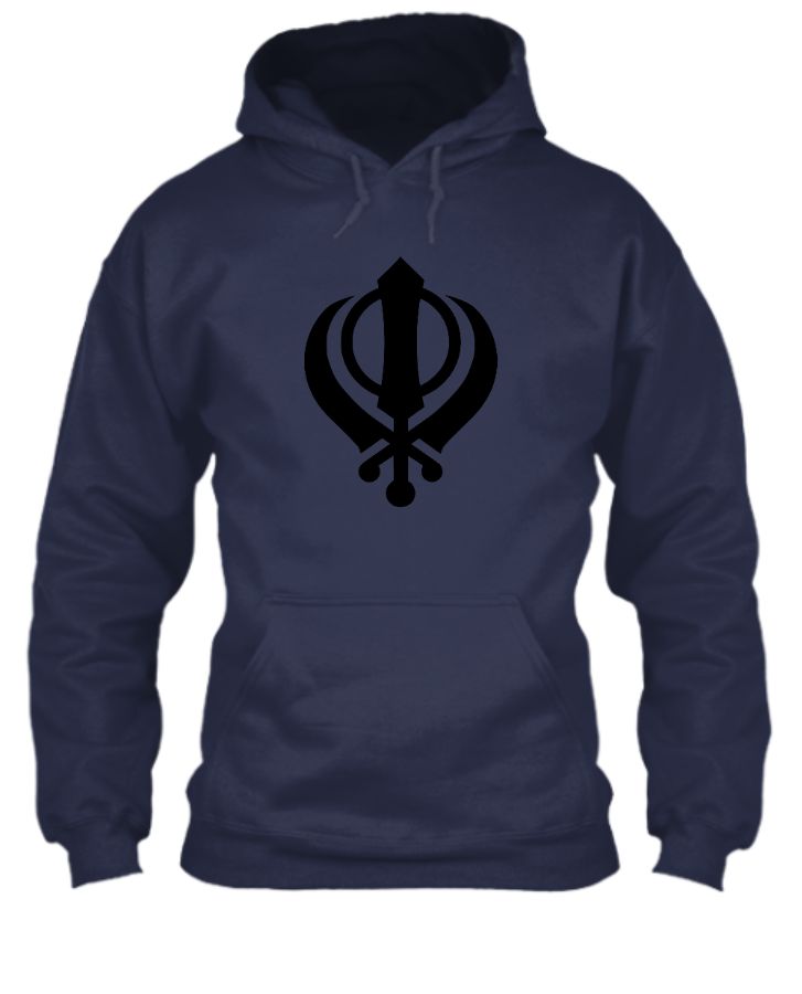 Khanda Sahib Hoodies - Front