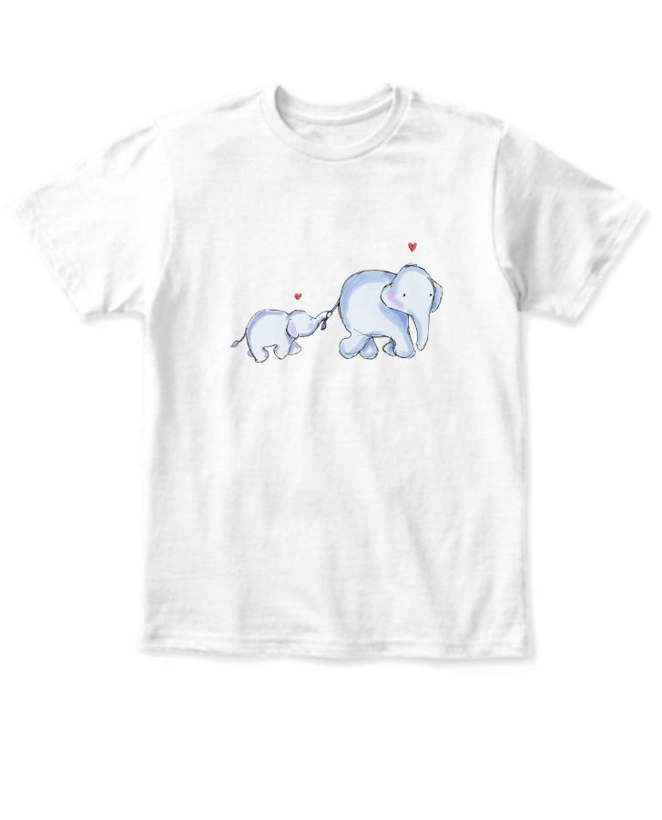 Kid's Elephant T-Shirt - Front