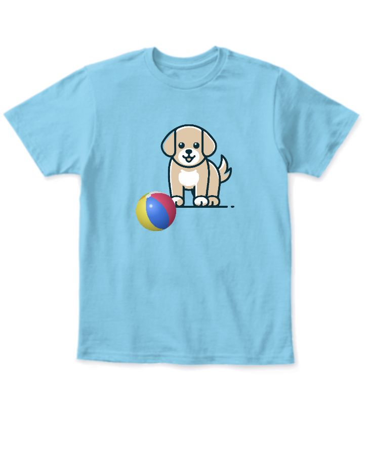 Kids Puppy T-shirt - Front