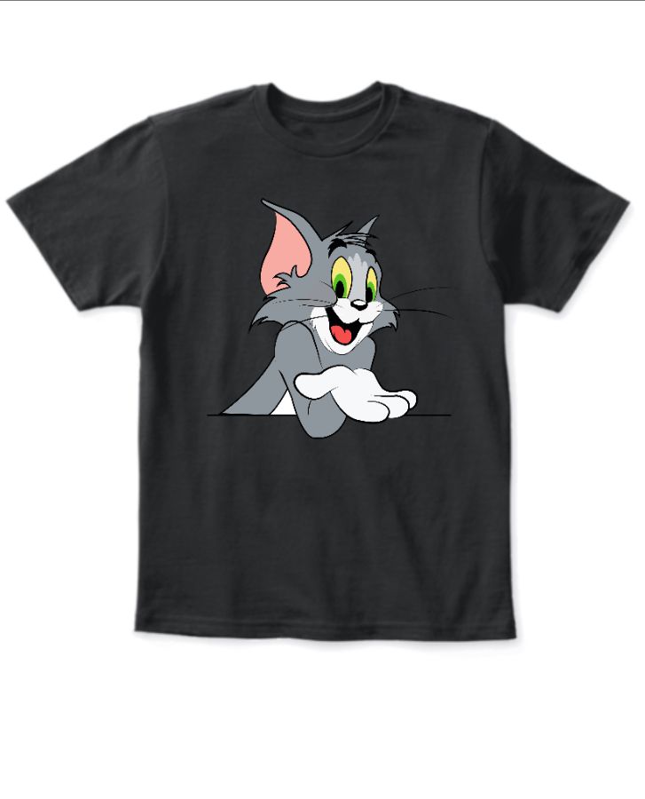 Kid's T-shirt Tom Jerry Theme  - Front