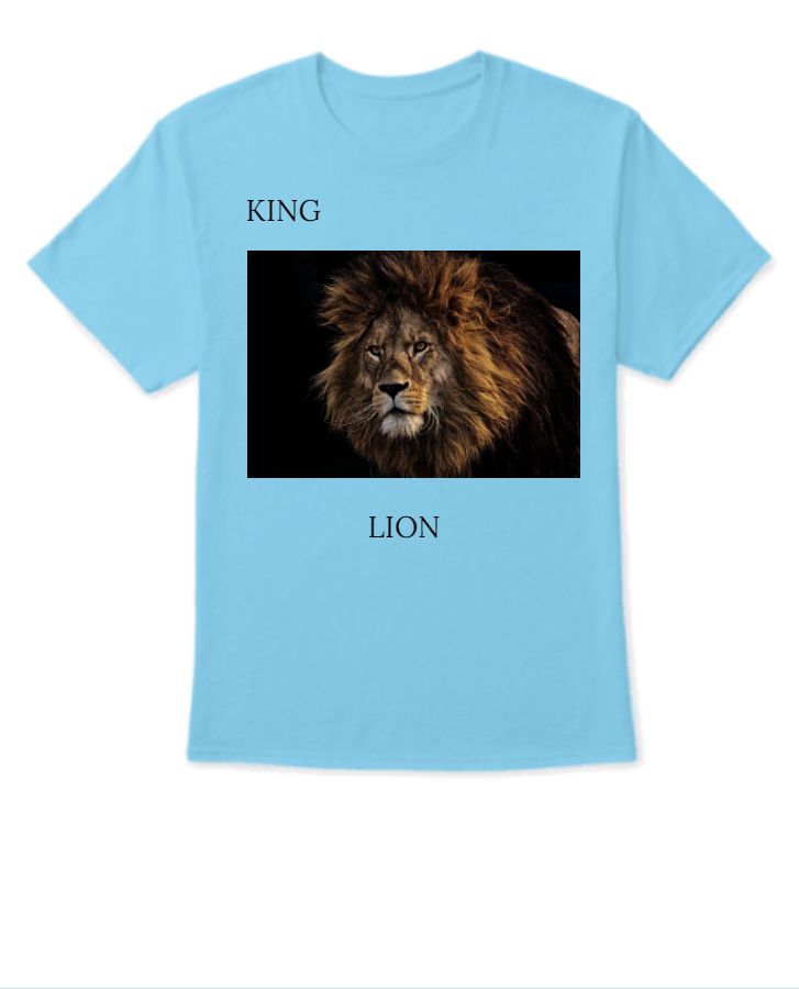 KING LION T-SHIRT - Front