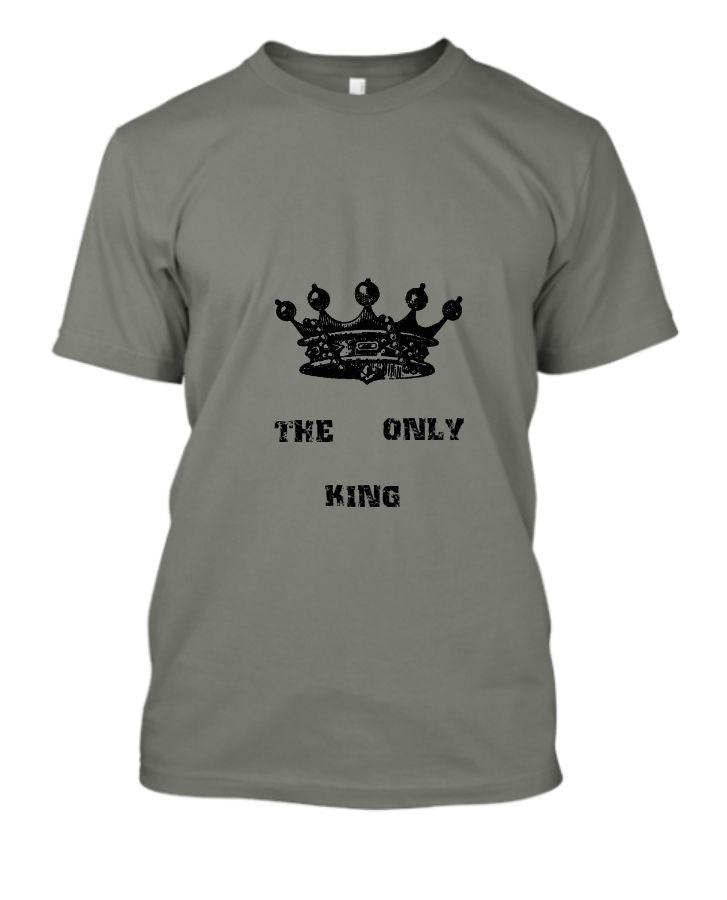 King's logo tshirt for men and boys. - Front