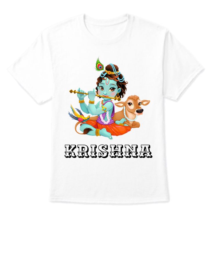 Krishna Bhagwan T-Shirt - Front