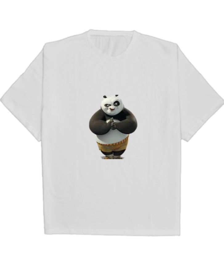 Kung Fu Panda oversized tshirt - Front