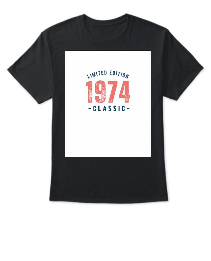 LIMITED EDITION -HALF SLEEVS T-SHIRT - Front
