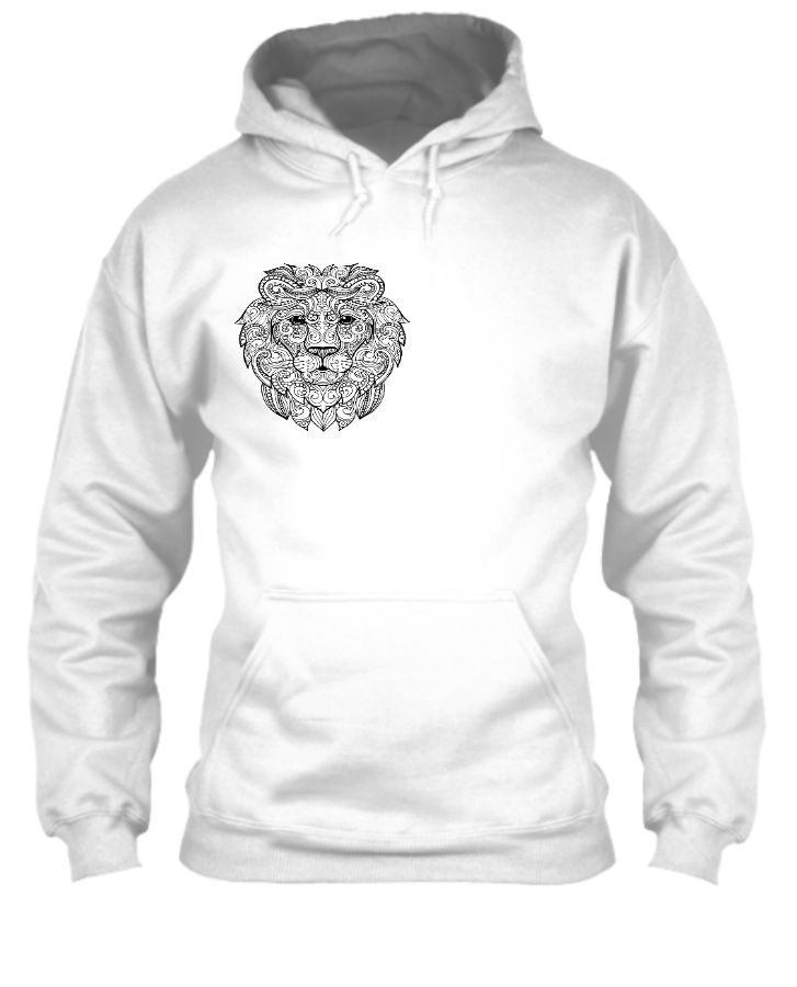 LION HEADED HOODY - Front