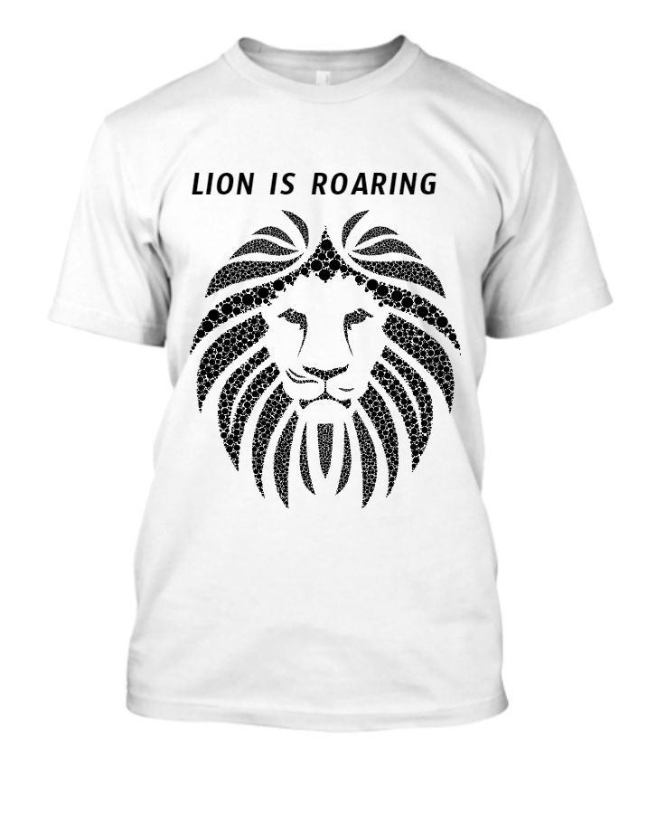 LION IS ROARING - Front