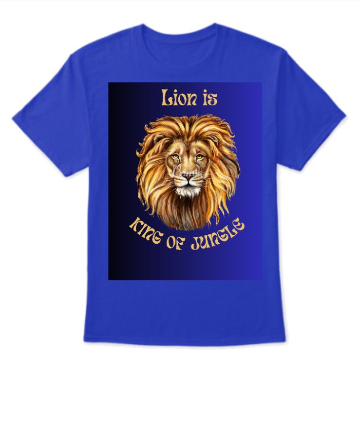 LION KING OF JUNGLE T-shirt - Front