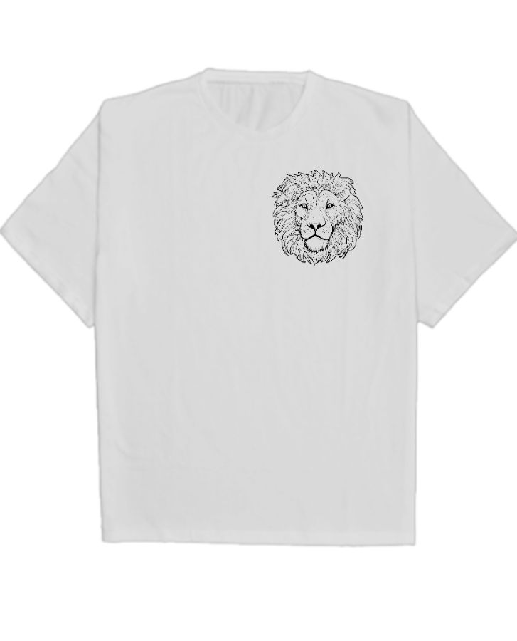 LION OVERSIZED TSHIRT   - Front