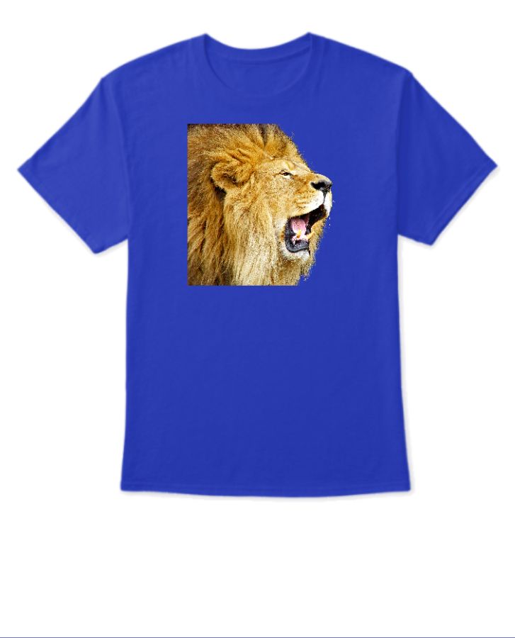 LION ROAR HALF SLEEVE TSHIRT  - Front