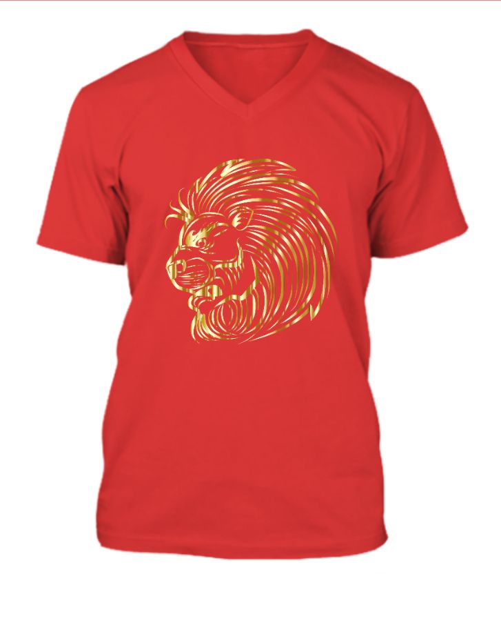 LION THE KING DESIGN T SHIRT - Front