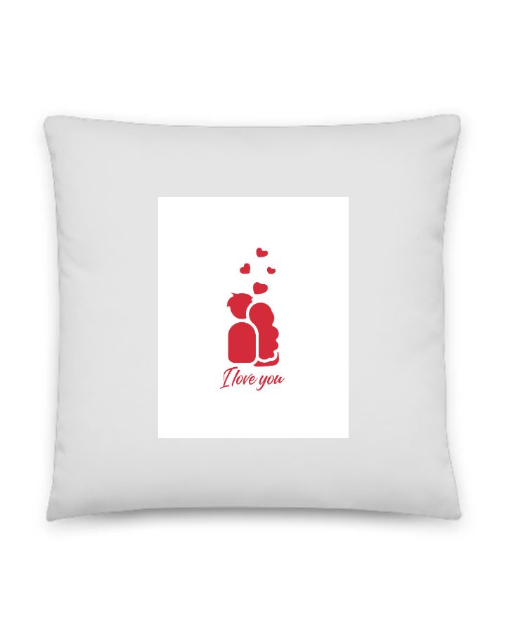 LOVE DESIGN PILLOW  - Front