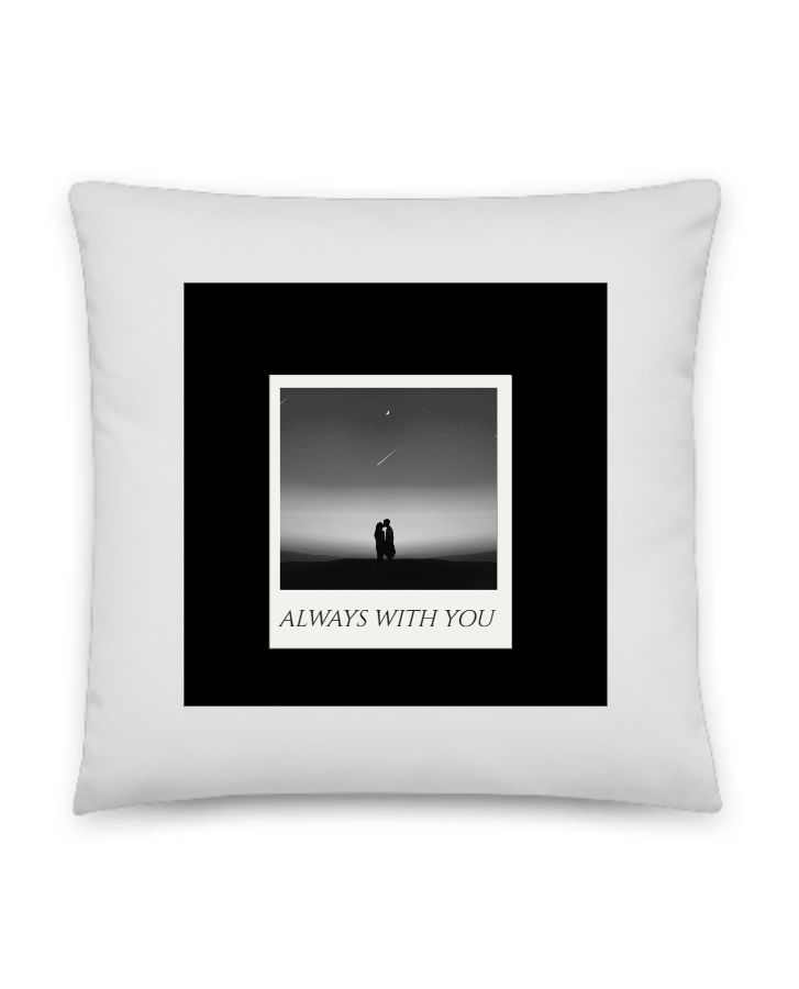 LOVERS THROW PILLOW - Front