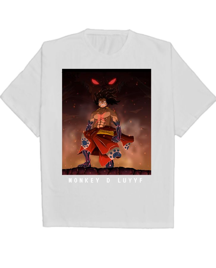 LUFFY OVERSIZE T-SHIRT - Front