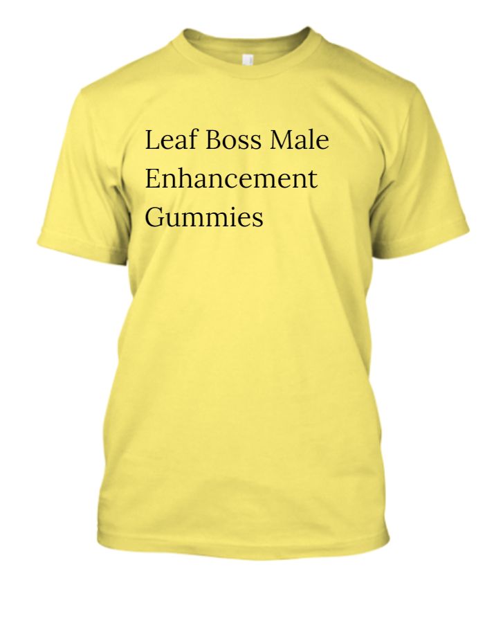 Leaf Boss Male Enhancement Gummies - Men Need It For Great Sexual Improvement! - Front