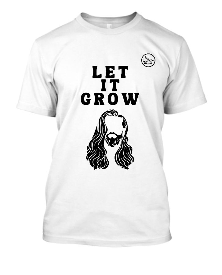 Let It Grow | Light Colour T-Shirt - Front