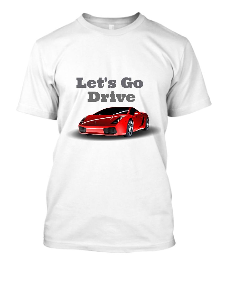 Let's Go | Half tshirt - Front