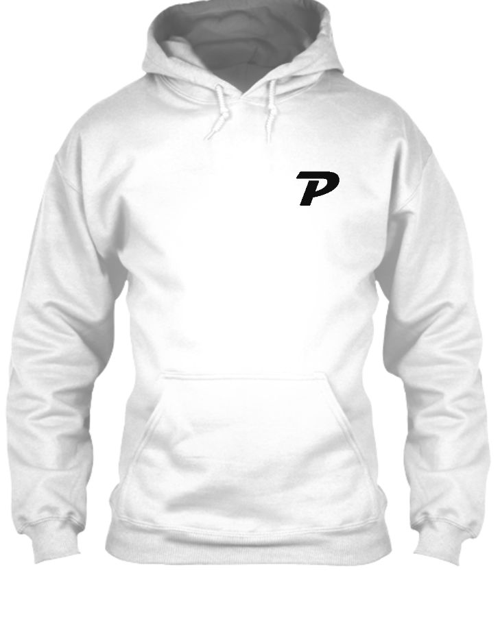 Letter P Hoodie | Wear Your Initial - Front
