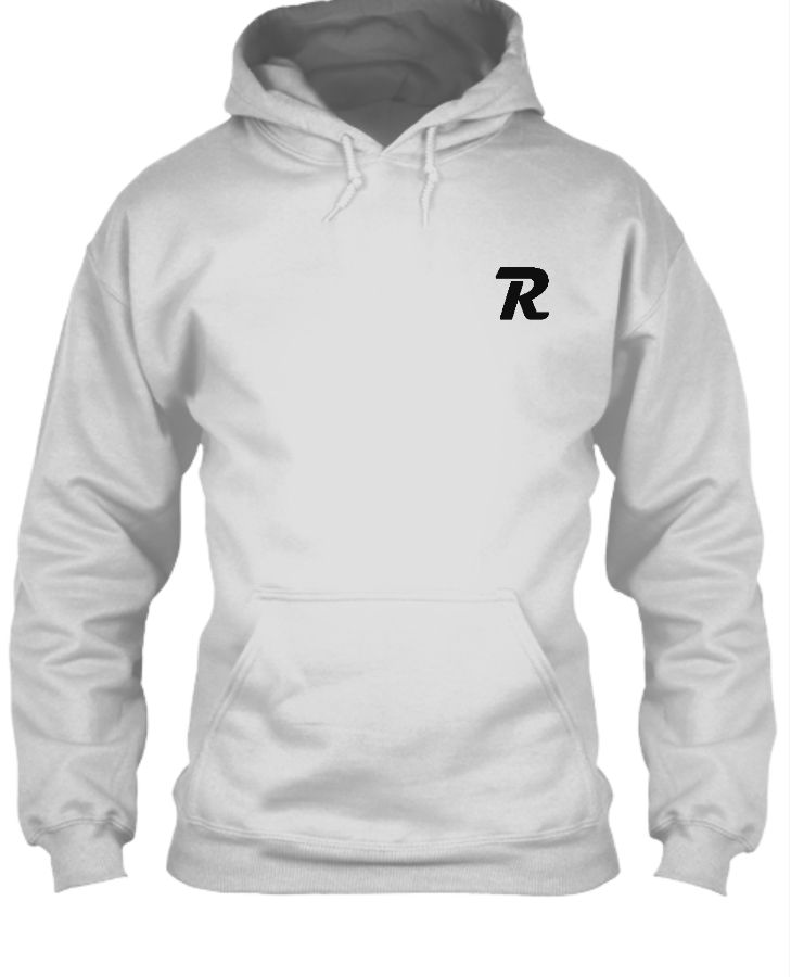 Letter R Hoodie | Wear Your Initial - Front