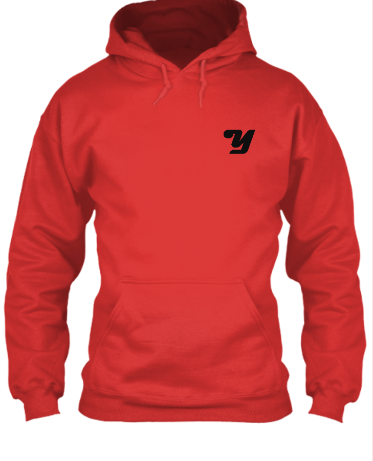 Letter Y Hoodie | Wear Your Initial - Front