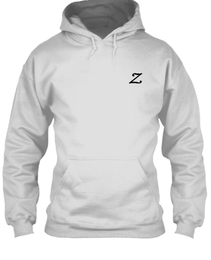 Letter Z Hoodie | Wear Your Initial - Front