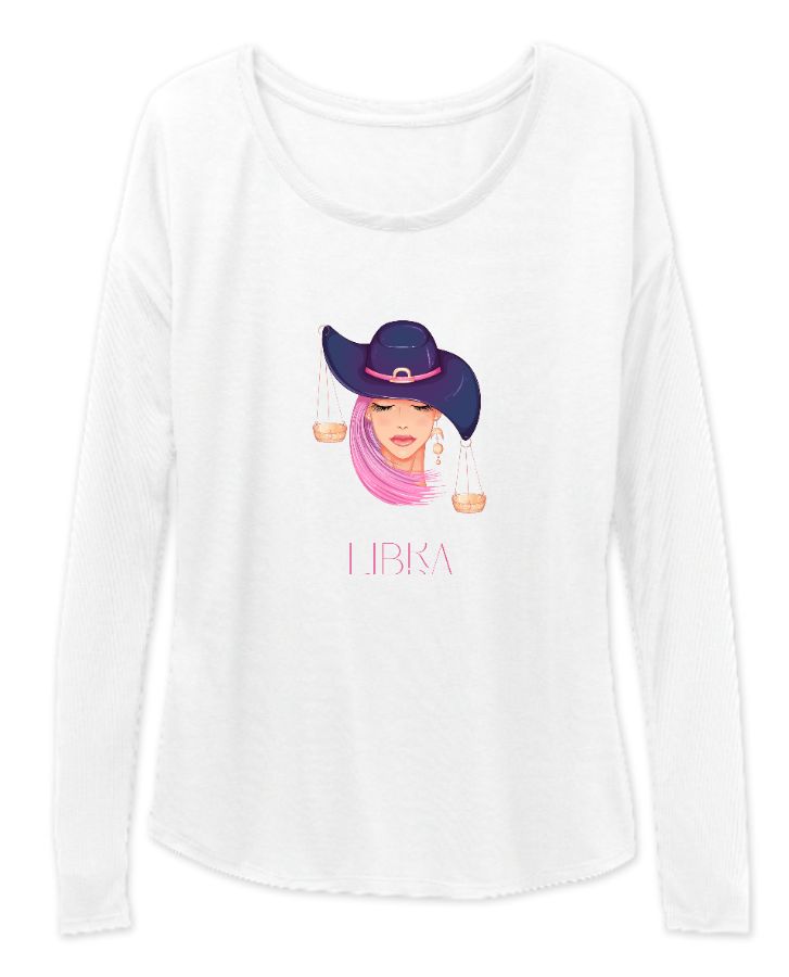Libra Women's Full Sleeve Tee - Front