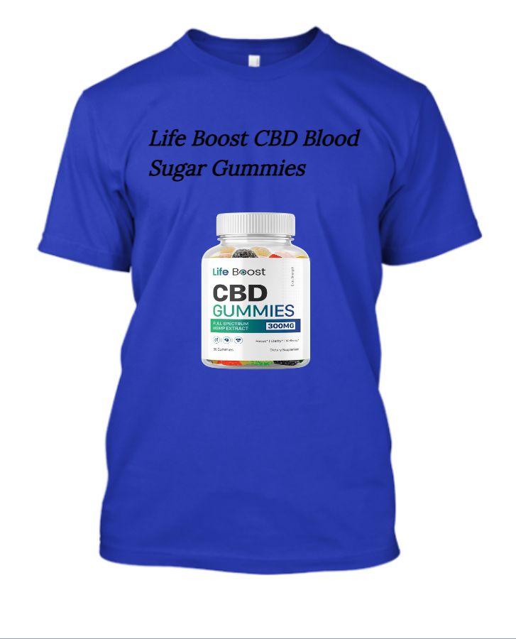 Life Boost CBD Blood Sugar Gummies for Balanced Living: Stay in Control - Front