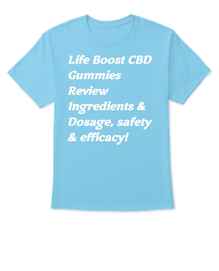 Life Boost CBD Gummies Review Ingredients & Dosage, safety & efficacy! - Front