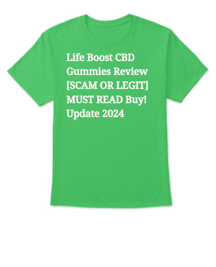 Life Boost CBD Gummies Review [SCAM OR LEGIT] MUST READ Buy! Update 2024 - Front