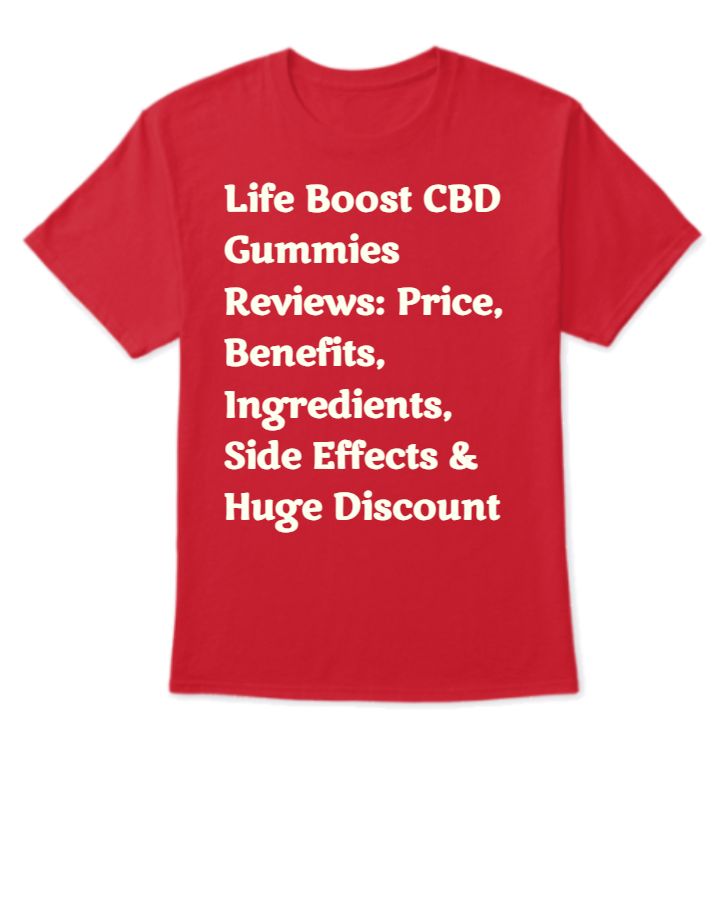 Life Boost CBD Gummies Reviews:  Price, Benefits, Ingredients, Side Effects & Huge Discount    - Front