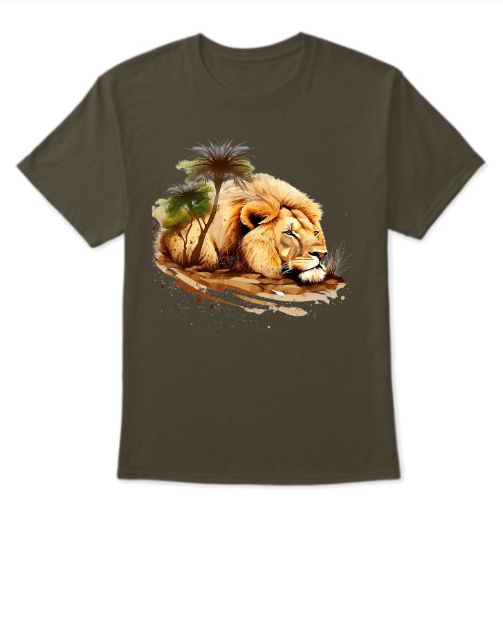 Lion King / Half Sleeves / T Shirt - Front