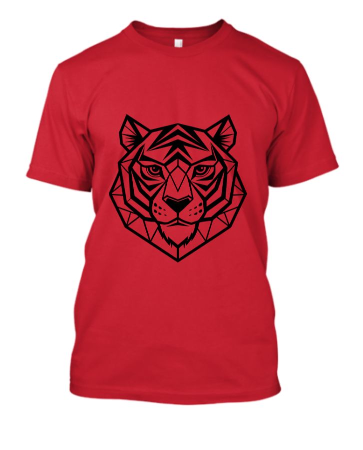 Lion Printed | half sleeve T-shirts - Front