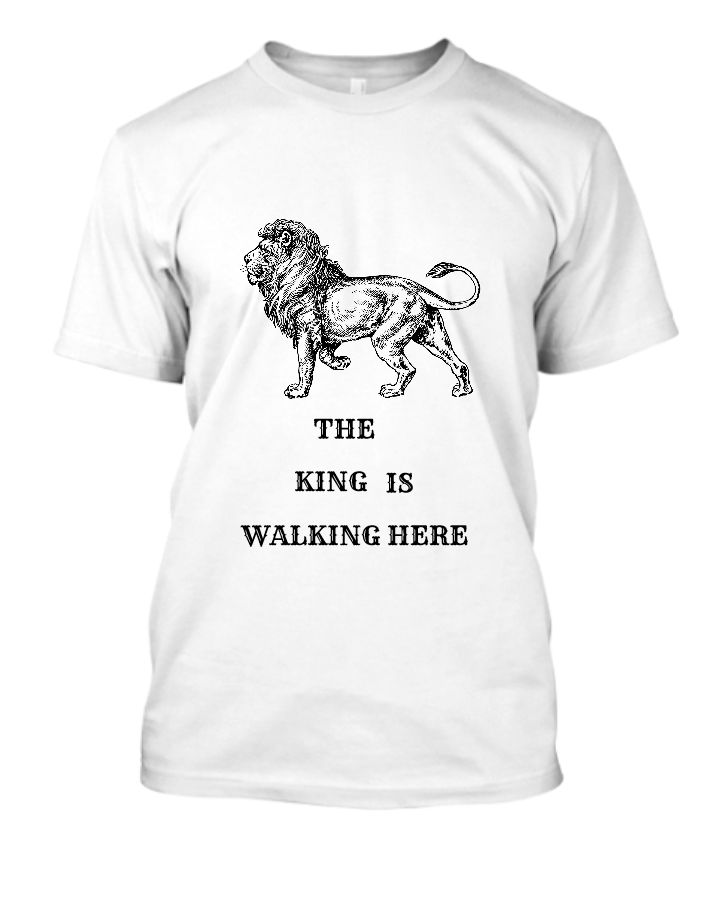 Lion brand tshirt half sleeve tshirt  - Front