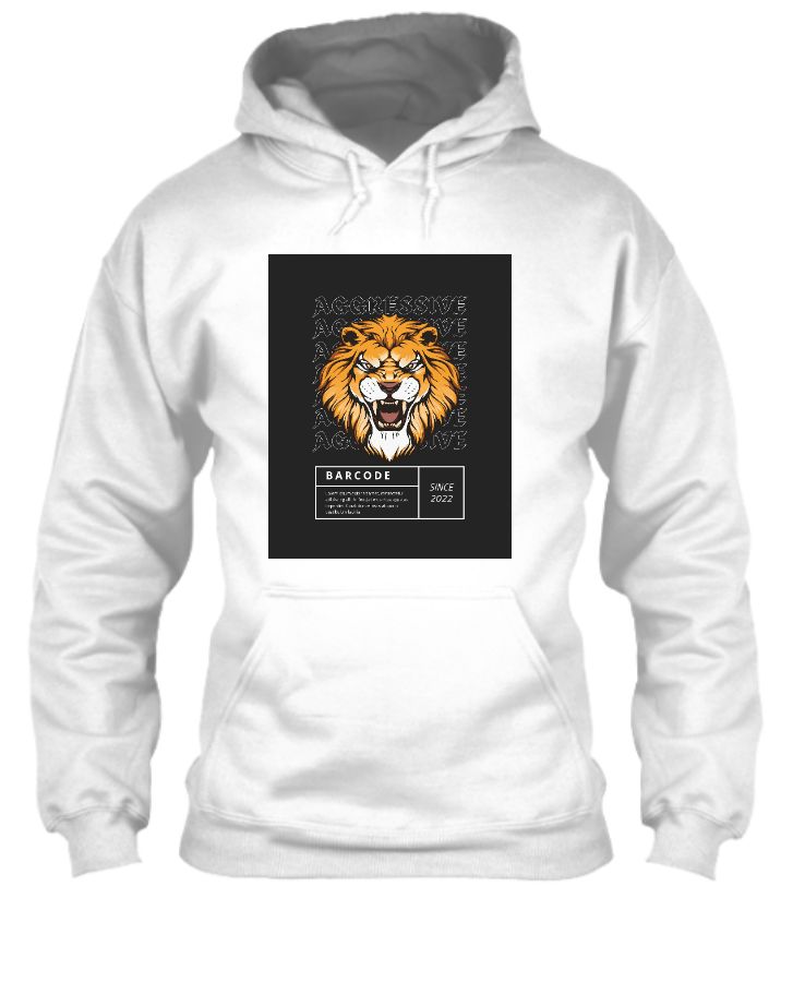 Lion new branded hoodie design - Front