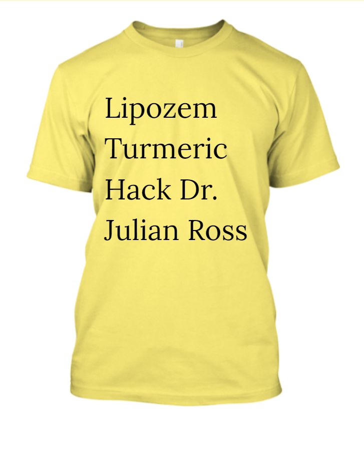 Lipozem Turmeric Hack Dr. Julian Ross - Front