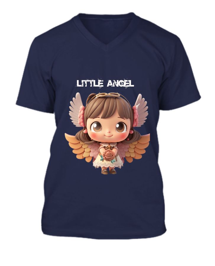Little Angel T Shirt For Girl - Front